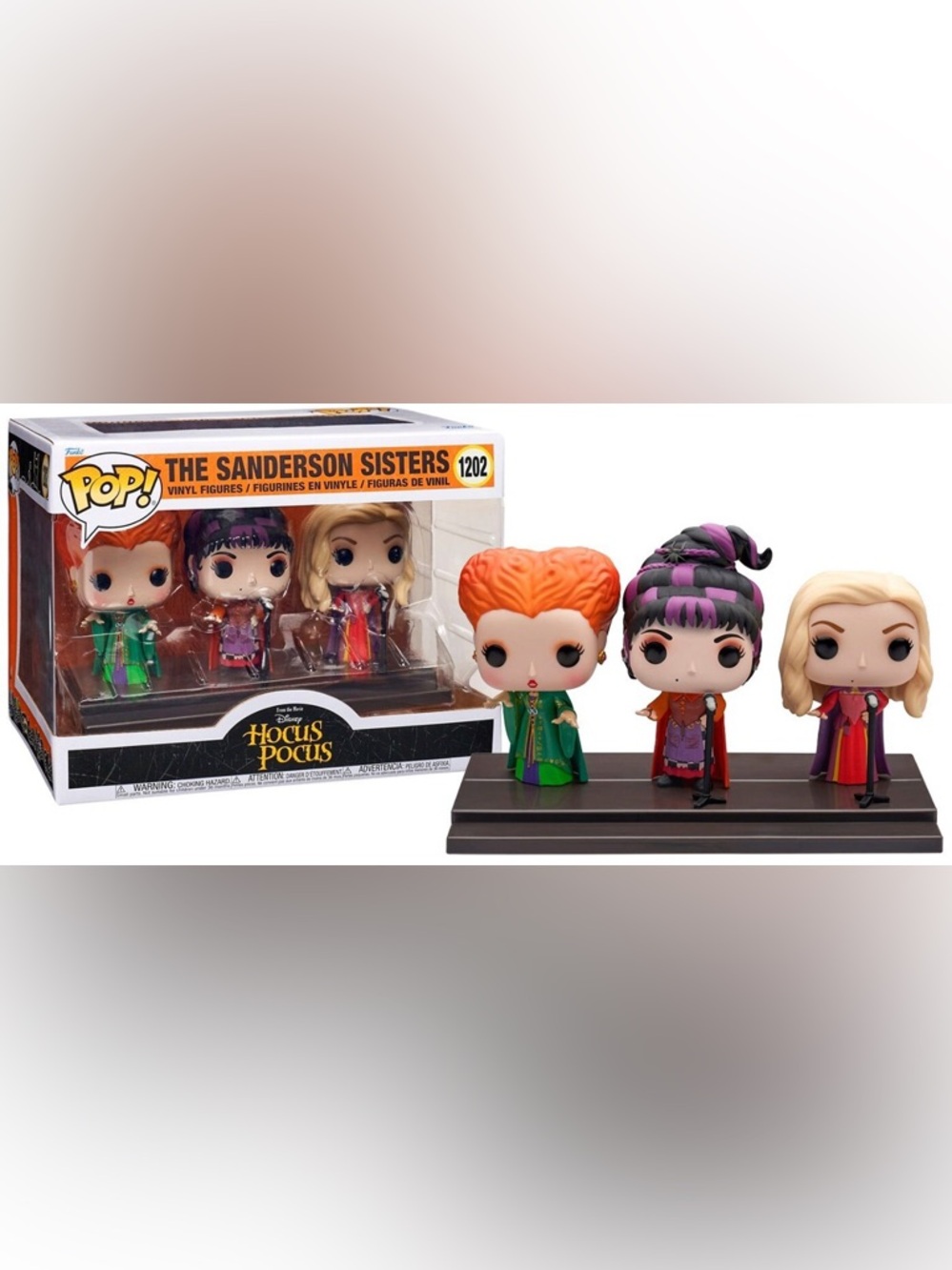Disney Funko Pop! Hocus Pocus The Sanderson Sisters — Orange, Purple, Green